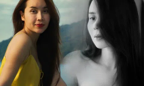 Lưu Hương Giang tung ảnh mặc áo ngủ hững hờ, khoe bờ vai trần đẹp như tranh