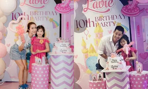 Phùng Ngọc Huy tổ chức sinh nhật hoành tráng bù đắp cho Lavie, lặp lại điều 9 năm trước đã làm cho con gái