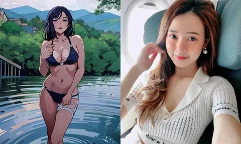 Sao Việt "đu trend" hóa thành nhân vật hoạt hình: Midu khoe ảnh bikini "đồi núi" khiến nhiều người đòi xem hình gốc