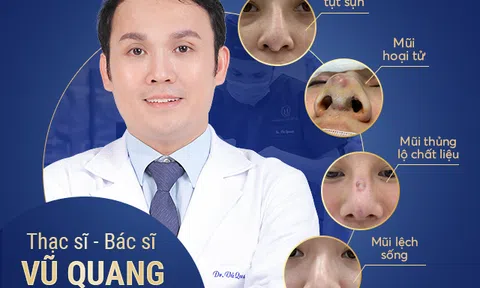 Ths.Bs Vũ Quang giải cứu hàng loạt ca mũi hỏng