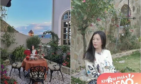 Hoa hậu vừa ly hôn chồng trẻ kém 10 tuổi: Nhà to ở mãi không hết, nhiều góc đẹp quên lối về