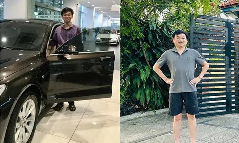 Đại gia trẻ nhất Shark Tank lộ ảnh "ốm nheo như khỉ đột", đi dép lê mua BMW, giờ vẫn bị soi quần áo thiếu chỉnh tề