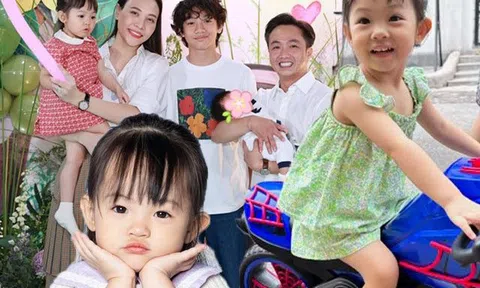 Con gái Đàm Thu Trang lấy hết nét sang chảnh của mẹ, mặc váy có giá tận 7 con số 0