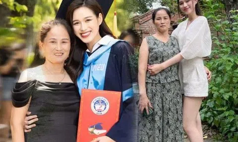 Con là Hoa hậu, mẹ ruột Đỗ Thị Hà ngày thường ăn mặc bình dân, đến trường con "lên đồ" ấn tượng