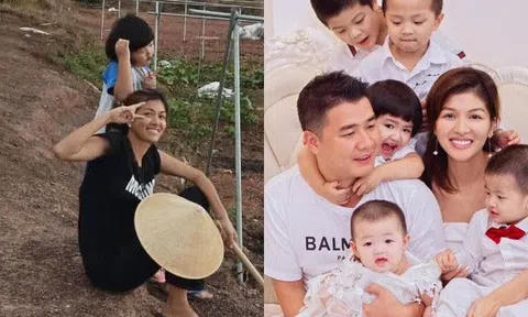 Từng được chồng đại gia tặng biệt thự 100 tỷ, "Hoa hậu 6 con" nay lam lũ, nhan sắc khó nhận ra
