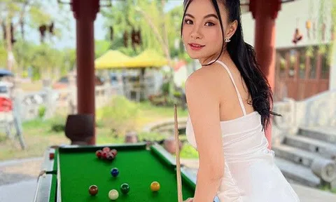 Hot girl đánh bida quyến rũ nhất xứ Thái có da trắng, dáng nuột nà bao chàng tương tư