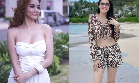 "Đệ nhất mỹ nhân gợi cảm" rơi dây váy nơi công cộng 13 năm trước: Giờ là mẹ 2 con trẻ đẹp, dáng vẫn nuột nà