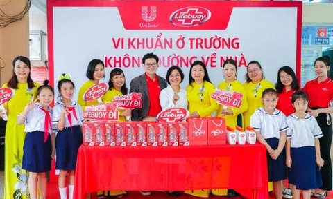 Lifebuoy đồng hành cùng hàng nghìn trẻ em trong mùa tựu trường - để "Vi khuẩn ở trường không đường về nhà"