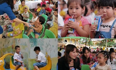 Hơn 1 triệu ly sữa tiếp tục đồng hành cùng trẻ nhỏ đón chào năm học mới