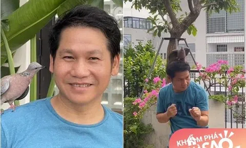 "Vua nhạc đỏ" Trọng Tấn nuôi chim trong biệt thự, luyện thế nào mà nhiều người phải tấm tắc: Giỏi quá!