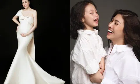 Vừa tố tình nhân của chồng cũ "kiếm chuyện", Pha Lê bất ngờ đăng ảnh bụng bầu to vượt mặt