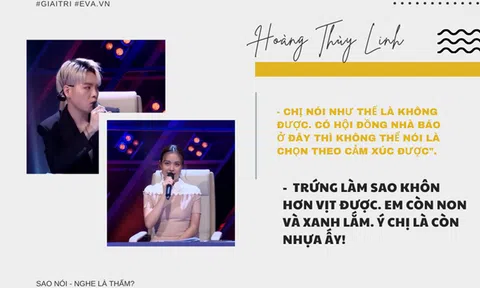 Trước màn ứng xử mới bị chê, Hoàng Thùy Linh từng cãi tay đôi với nhà báo và nói Đức Phúc "trứng khôn hơn vịt"