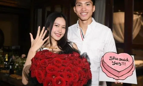 Đoàn Văn Hậu cầu hôn Doãn Hải My sau 3 năm hẹn hò: Dàn tuyển thủ tiết lộ ngày cưới không còn xa