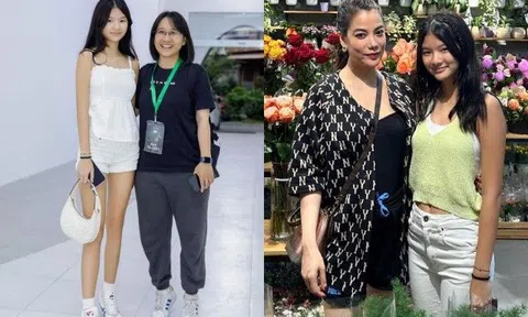 Con gái Trương Ngọc Ánh khoe trọn cặp chân "thẳng như kiếm Nhật", nhan sắc không phấn son vẫn được khen là "tiểu hoa hậu"