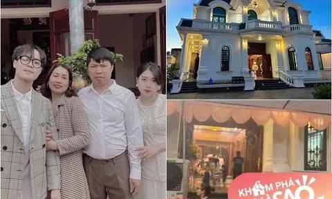 Dựng rạp khánh thành biệt thự to đùng xây cho bố mẹ ở quê, Văn Toàn là đại gia đích thực ở tuổi 27
