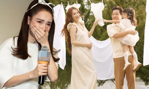 Nhã Phương bầu bí sắp sinh vẫn "bóc phốt" Trường Giang không chịu về với vợ, "réo tên" người hôn má chồng mình