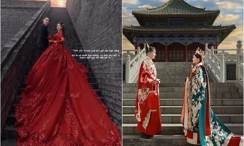 Sao Việt 24h: Xứng danh ái nữ tập đoàn nhựa, em gái Ông Cao Thắng tung ảnh cưới như bà hoàng bên chồng điển trai
