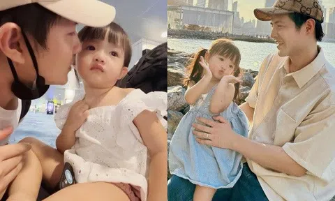 Con gái Đông Nhi lộ tật xấu giống nhiều đứa trẻ cùng trang lứa, bố phải xử lý ngay giữa nơi công cộng