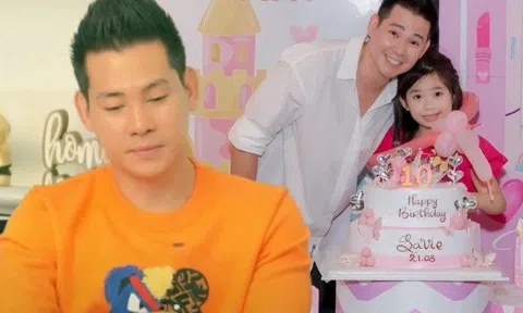 Phùng Ngọc Huy 8 năm không gặp con nhưng về nước mỗi Lavie nhận ra, cô bé chủ động nhắc mẹ Mai Phương với bố