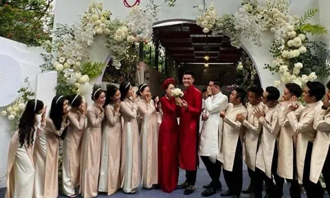 Siêu mẫu Vĩnh Thụy bí mật làm lễ vu quy với bạn gái là ái nữ đại gia bất động sản