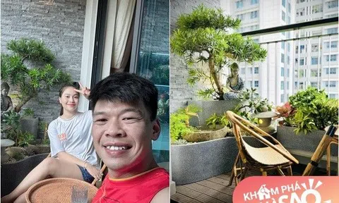 Vợ xinh của "cô Đẩu" Trung Ruồi khoe căn chung cư xinh xắn: Góc ban công nhìn đã thấy bình yên
