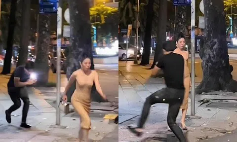 Lệ Quyên khoe clip được bạn trai kém 12 tuổi "lăn xả" chụp ảnh trên phố, dân mạng phì cười