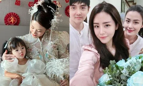 Em gái Ông Cao Thắng làm cô dâu mặc lộng lẫy như nữ thần, xứng danh "thiên kim tiểu thư"