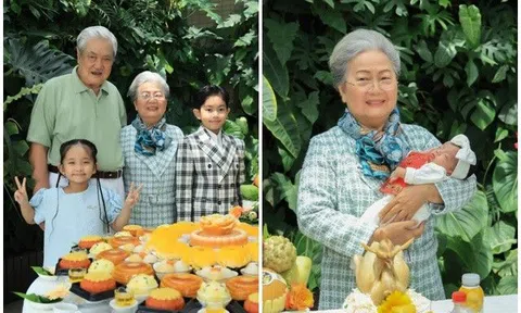 Sao Việt 24h: Vợ chồng Khánh Thi tổ chức đầy tháng con thứ 3, ông bà Phan Hiển gây chú ý vì quá đẹp lão
