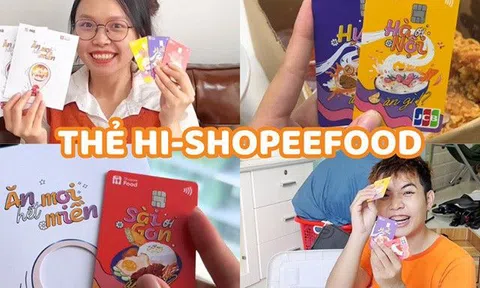 Có gì hot mà chiếc thẻ Hi-ShopeeFood “đa-zi-năng” khiến cộng đồng mạng ai cũng muốn sở hữu?