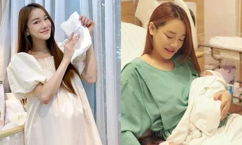 Vừa sinh con trai với Trường Giang, Nhã Phương ngủ quên dẫn đến "sự cố" ướt giường nhưng nhiều mẹ bỉm "phát thèm"
