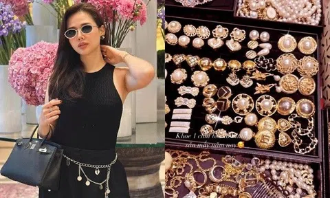 Dâu nghìn tỷ Phanh Lee xuống phố tự ví đi ruộng, nhưng "flex" kho trang sức làm nhiều người "sáng mắt"