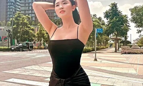 "Lưu Diệc Phi quê Đà Nẵng" sở hữu nước da trắng ngần, đường cong đồng hồ cát nhờ đâu?
