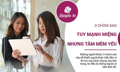 3 chòm sao dù hay mạnh miệng nhưng tâm lý lại mềm yếu, nhạy cảm