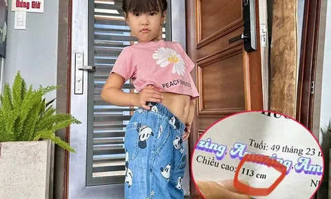 Con gái Lê Phương - Trung Kiên 4 tuổi cao 1m13, mới mẫu giáo mà chân dài ngoằng