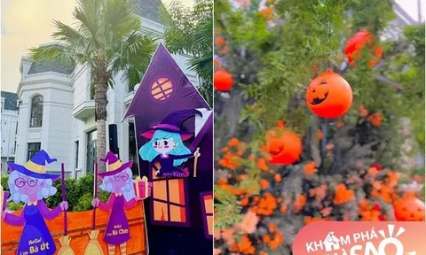 Nữ đại gia quận 7 Đoàn Di Băng trang trí biệt thự hoành tráng đón Halloween, ai nhìn cũng xuýt xoa quá đầu tư