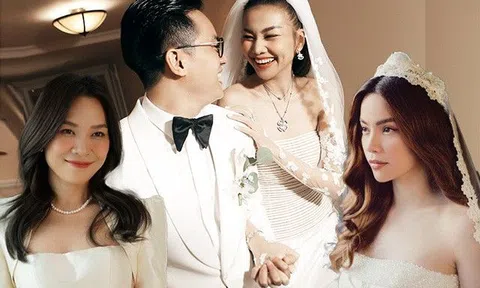 Thanh Hằng đã chịu làm cô dâu, bao giờ đến lượt Hồ Ngọc Hà, Mỹ Tâm mặc váy cưới?