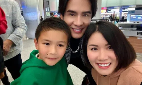 Đan Trường cùng vợ cũ đưa con trai về Việt Nam, thái độ bố mẹ vợ khi hội ngộ con rể cũ thành tâm điểm