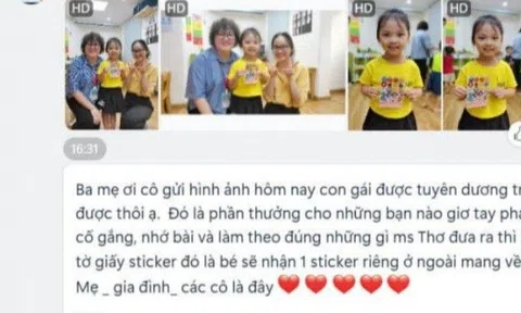 Đang đi công tác, Ưng Hoàng Phúc hạnh phúc khi nhận tin nhắn của cô giáo con
