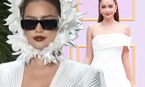 Mặc váy xẻ cổ khoa trương vòng 1, Hoa hậu quê Tây Ninh đẹp nhất 2022 làm fans tiếc nuối