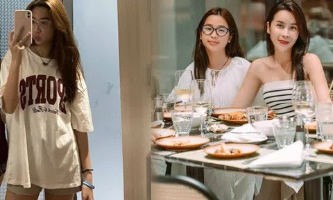 Con gái Lưu Hương Giang nhuộm tóc vàng cá tính ở tuổi 12, diện mạo giống hệt bố Hồ Hoài Anh