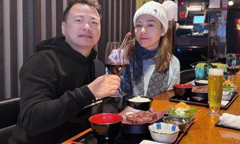Phương Oanh bế bầu đôi 4 tháng vi vu cùng Shark Bình, không tin nổi chuyện sắp làm mẹ 2 con