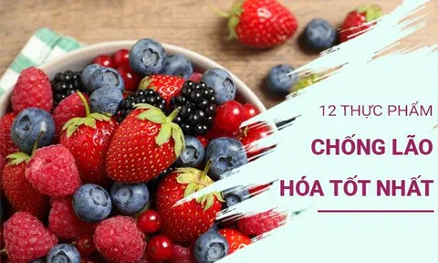 20 chuyên gia Nhật Bản bình chọn 12 thực phẩm chống lão hóa tốt nhất