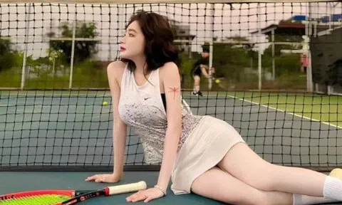Tự tin mặc bodysuit, mẹ đơn thân mang dòng máu Trung - Việt khoe hình xăm chất lừ