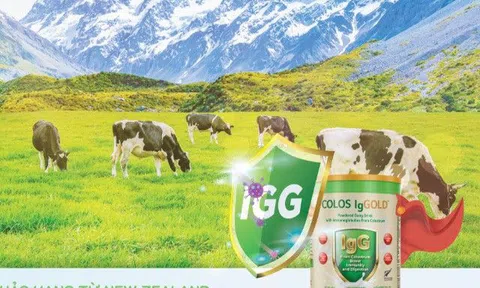 COLOS IgGOLD™ - nguồn bổ sung kháng thể vàng cho hệ miễn dịch