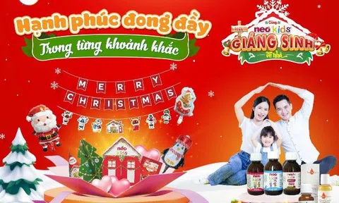 Chiến dịch “Cùng Neo Kids ring Giáng sinh về nhà” cho con một mùa Noel đáng nhớ