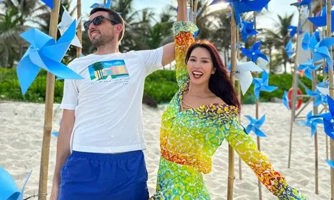 Siêu mẫu Hà Anh mang thai lần 2 với chồng Tây ở tuổi 41, bụng 4 tháng vẫn nhỏ xíu