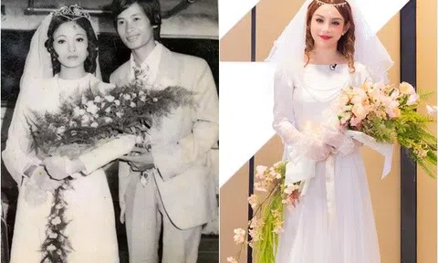 Diện mạo cực phẩm của bố mẹ "mỹ nhân nhà 100 tỷ" trong đám cưới xưa, ảnh mẹ Hoa hậu H'Hen Niê hồi trẻ mới "độc"