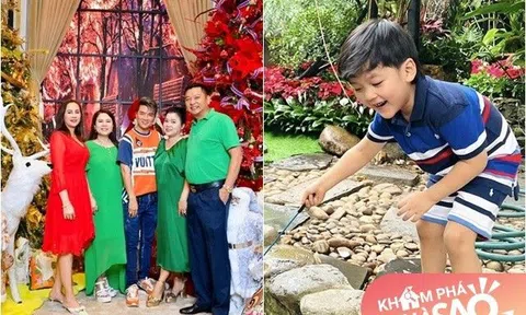Người người đổ xô đến biệt thự 60 tỷ đồng của Đàm Vĩnh Hưng check-in, khu vườn đẹp mê khiến con trai nam ca sĩ "lạc lối"