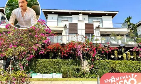 "Biệt thự trong mơ" của Cao Thái Sơn đẹp lãng mạn, vượng khí tỏa khắp nơi: Thanh Thảo tiếc vì không làm hàng xóm
