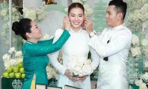 Nữ ca sĩ Việt nhận hồi môn 88 cây vàng nhớ mãi lời dạy của mẹ chồng trong ngày cưới